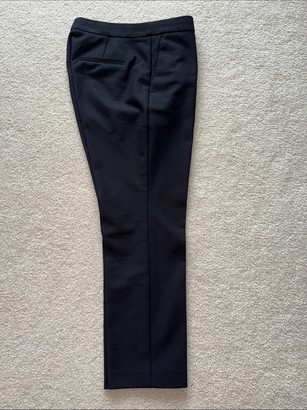 Ann Taylor Black High-Rise Ankle Dress Pants Trousers Size 8